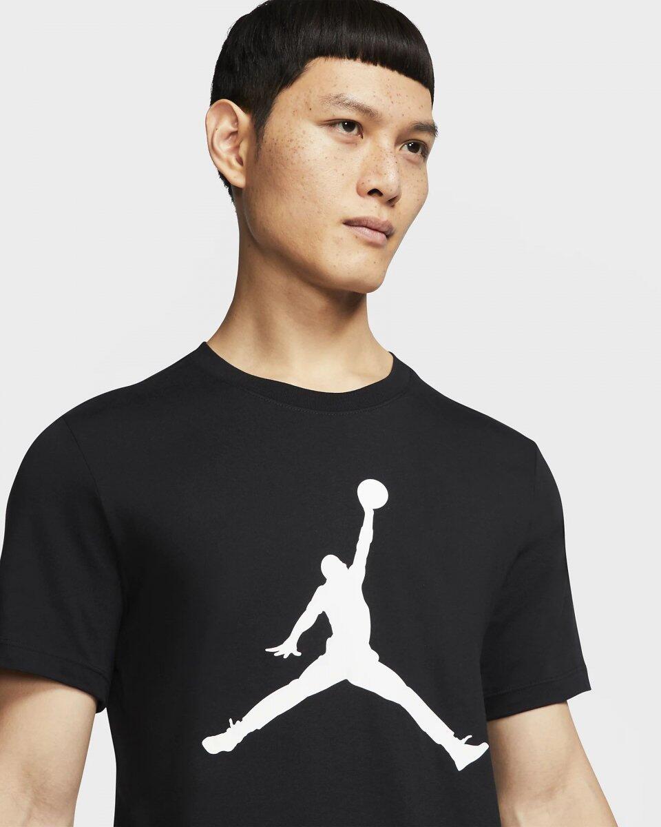 T-shirt Mannelijk Nike Jumpman Zwart 5/5