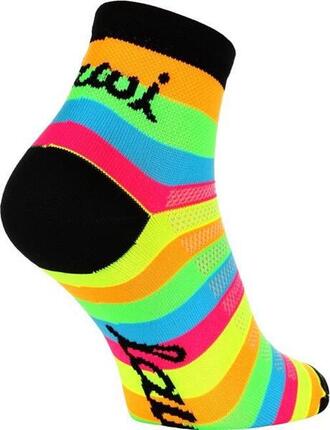 Chaussettes Vélo courtes Pallet Fluo