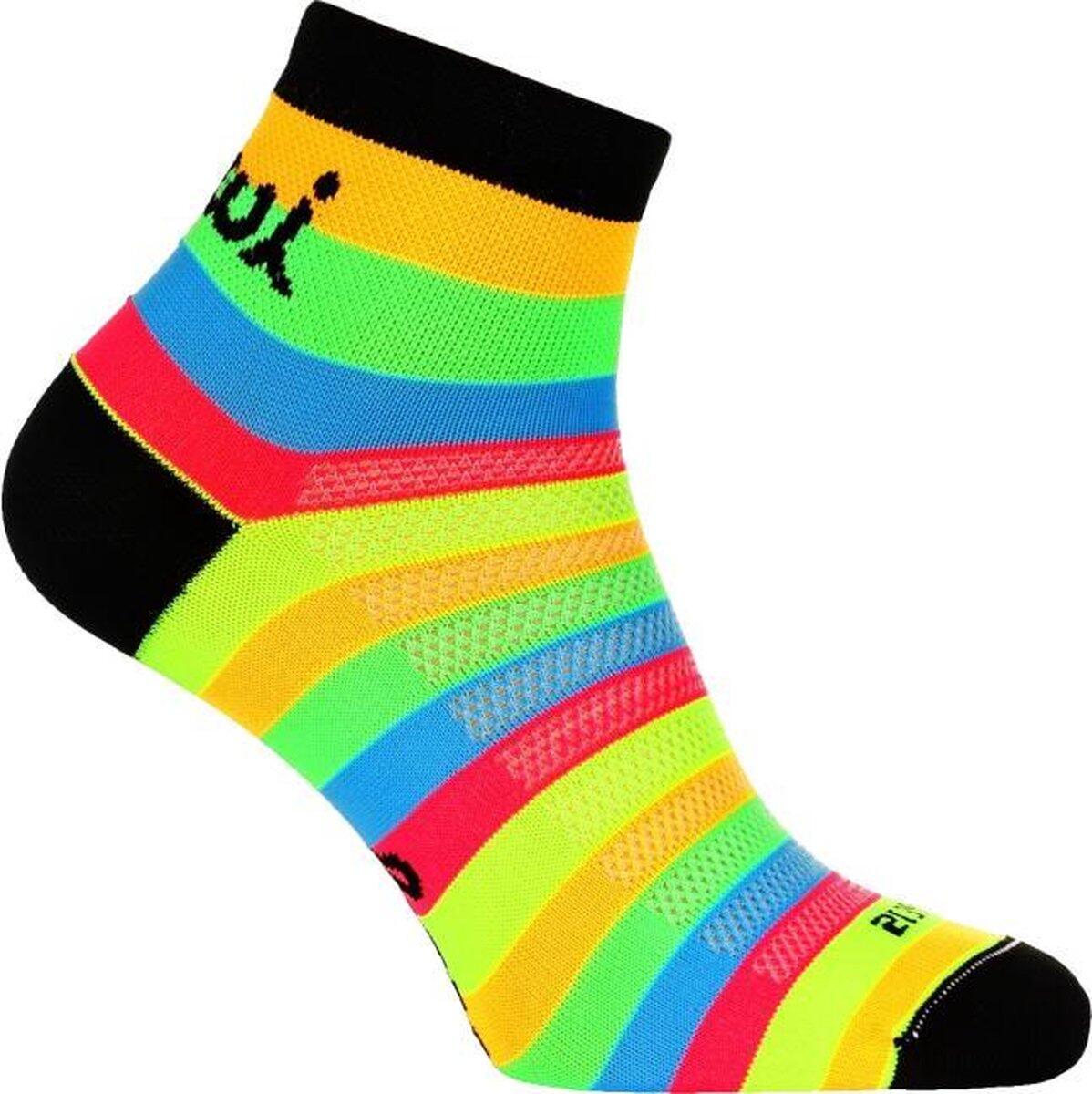Fahrradsocken kurz Pallet Fluo 4/4