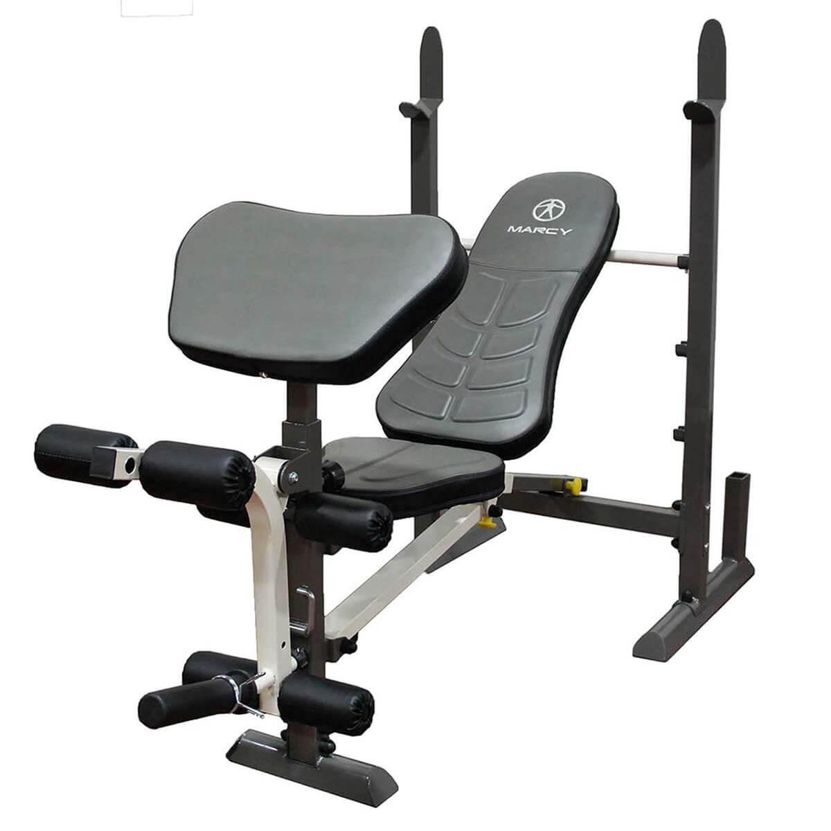 MARCY MWB20100 FOLDING COMPACT WEIGHT BENCH 1/7