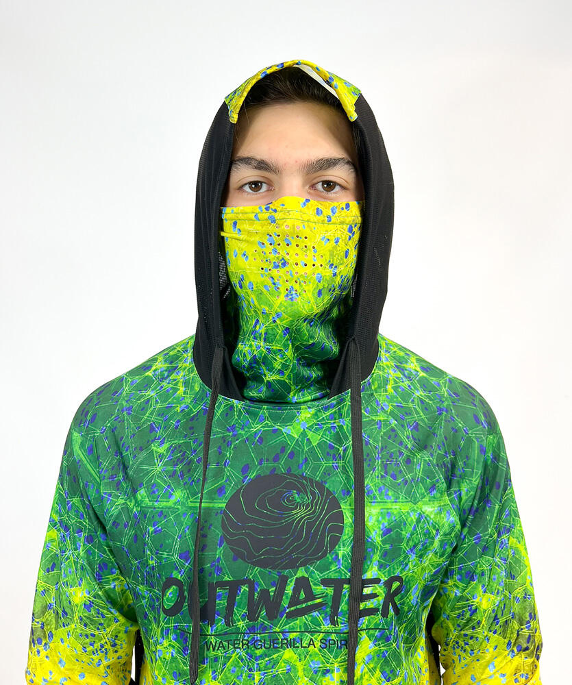 Camisola com capuz anti-UV Outwater GUERILLA 4/7
