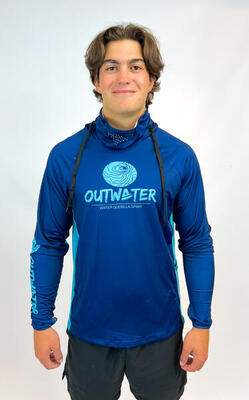camiseta con capucha de protección UV Outwater GUERILLA PRO