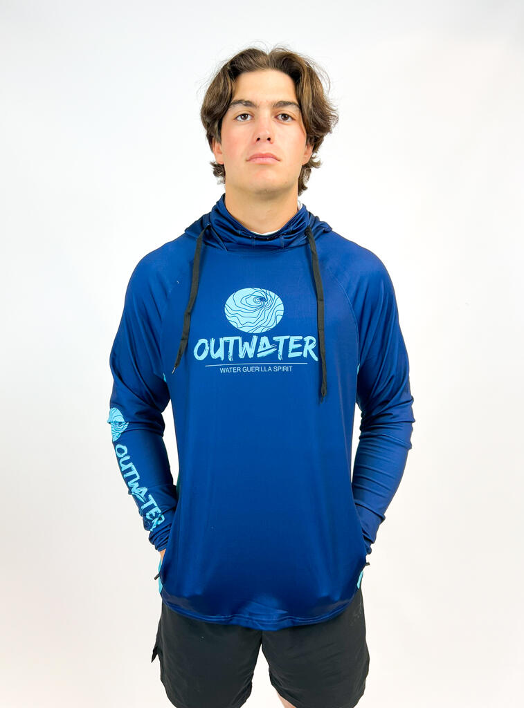 jersey anti UV  à capuche Outwater GUERILLA PRO 6/7