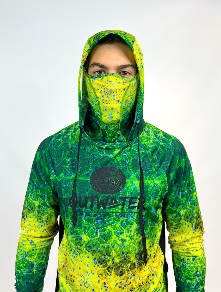 Camisola com capuz anti-UV Outwater GUERILLA PRO 4/7