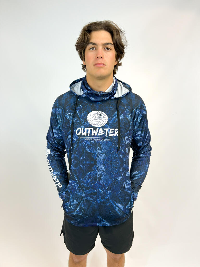 jersey anti UV  à capuche Outwater GUERILLA PRO 6/7