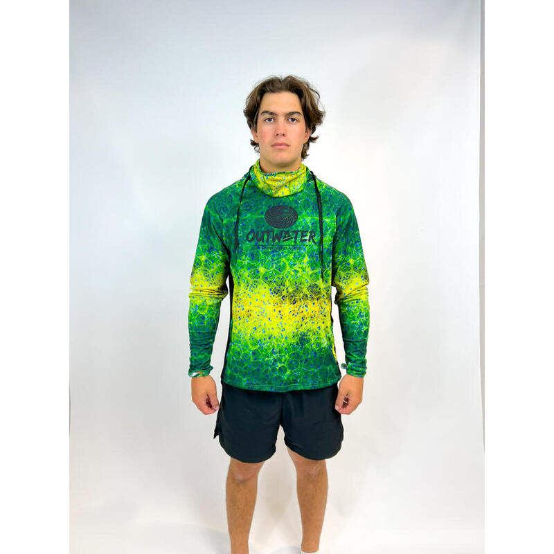 jersey anti UV  à capuche Outwater GUERILLA PRO
