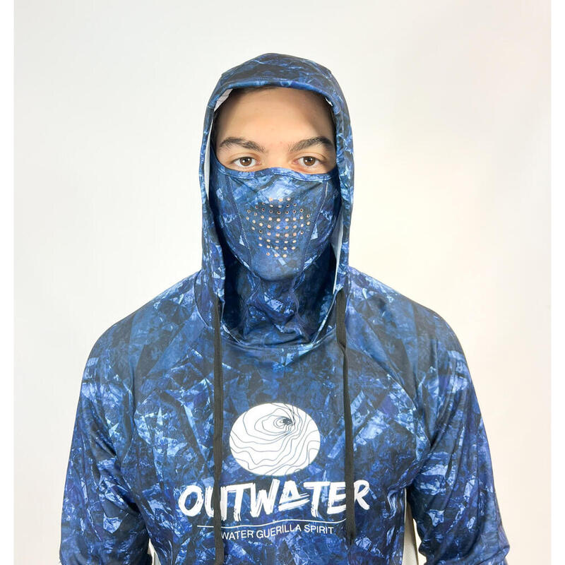 jersey anti UV  à capuche Outwater GUERILLA PRO