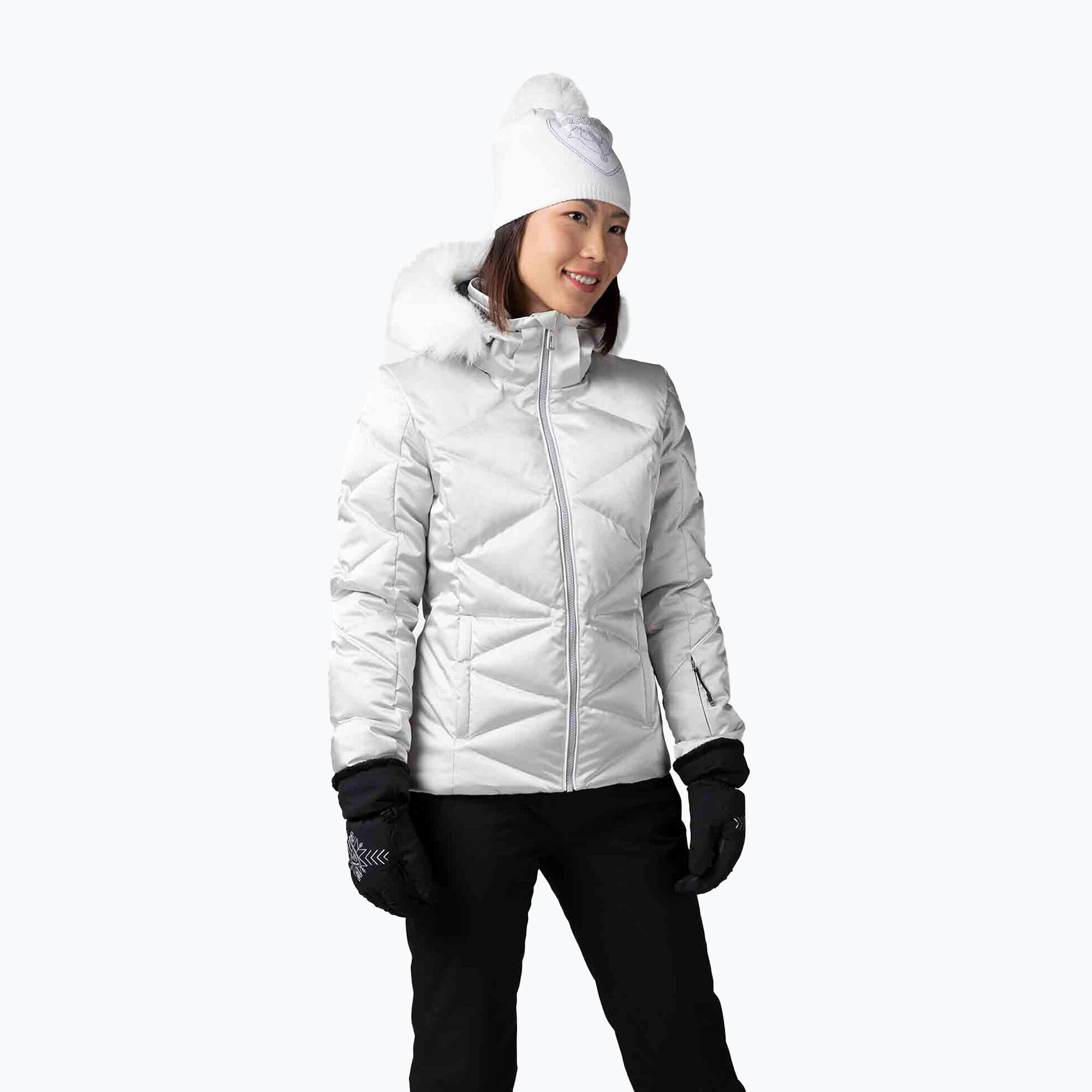 Kurtka narciarska damska Rossignol Staci Metallic 3/3