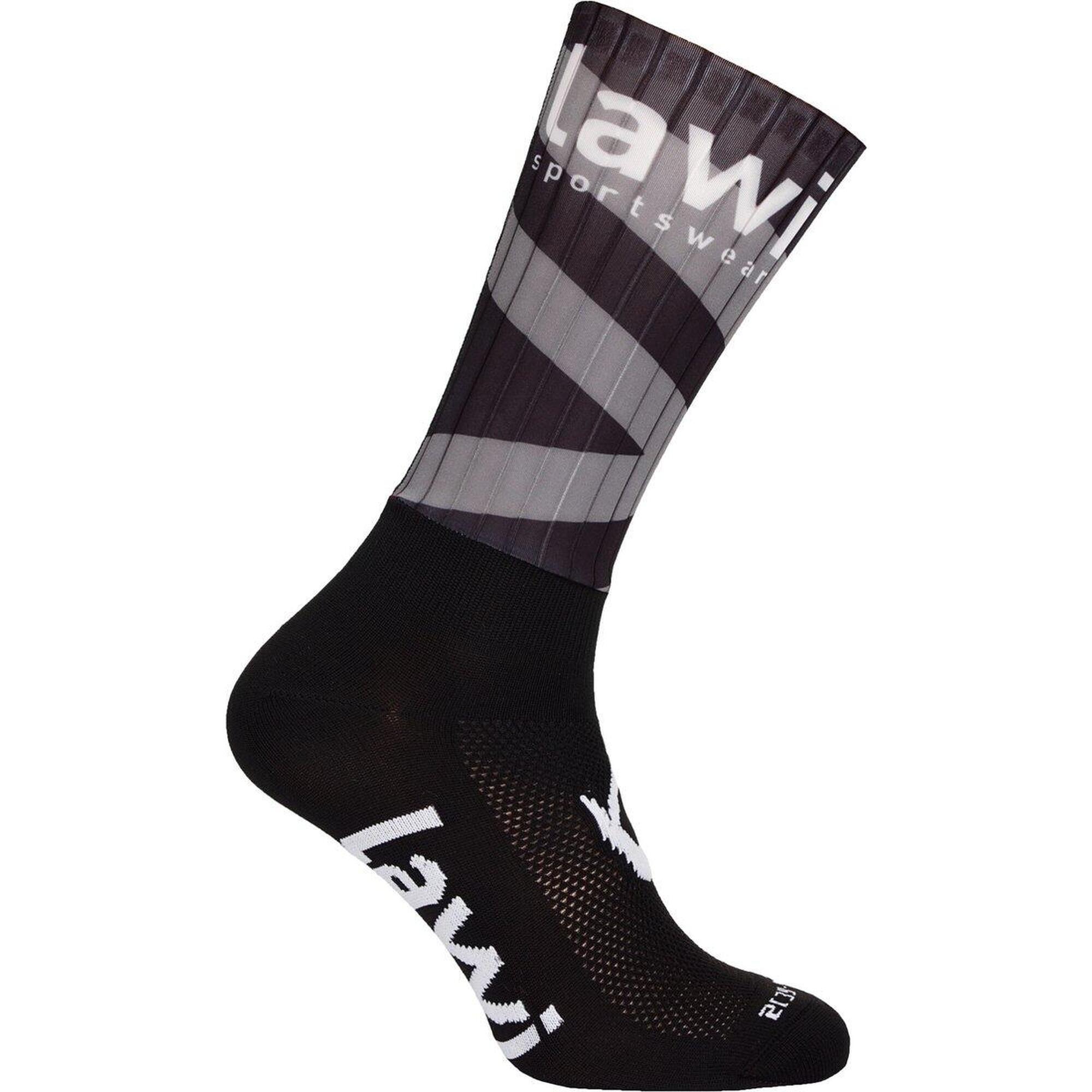 Fahrradsocken Aero Speed schwarz