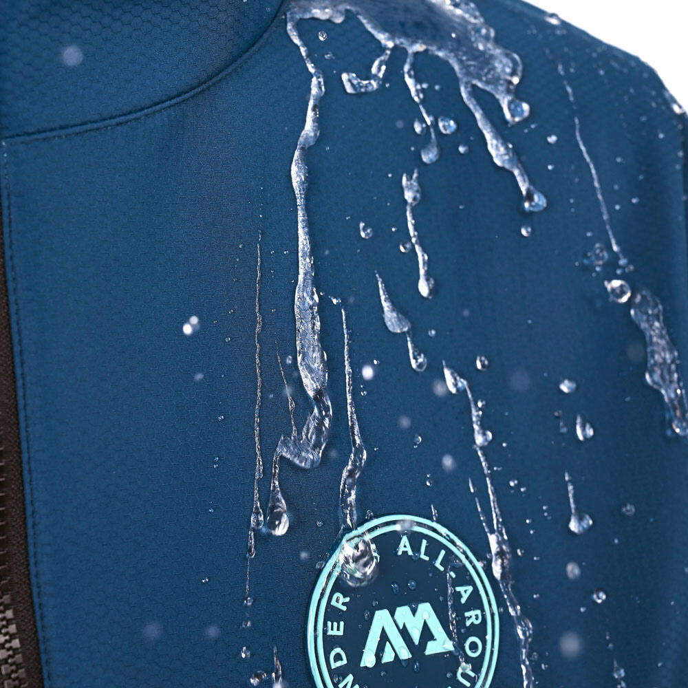 Aqua Marina Water-Repellent Thermal Changing Poncho/Robe - Medium 3/6