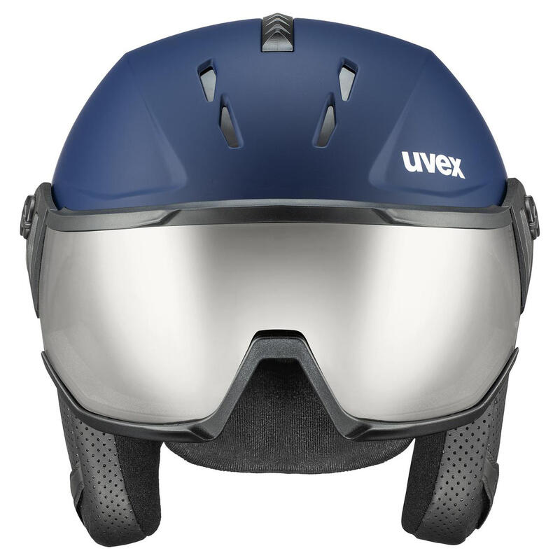 Kask narciarski Uvex Instinct Visor Navy 2024