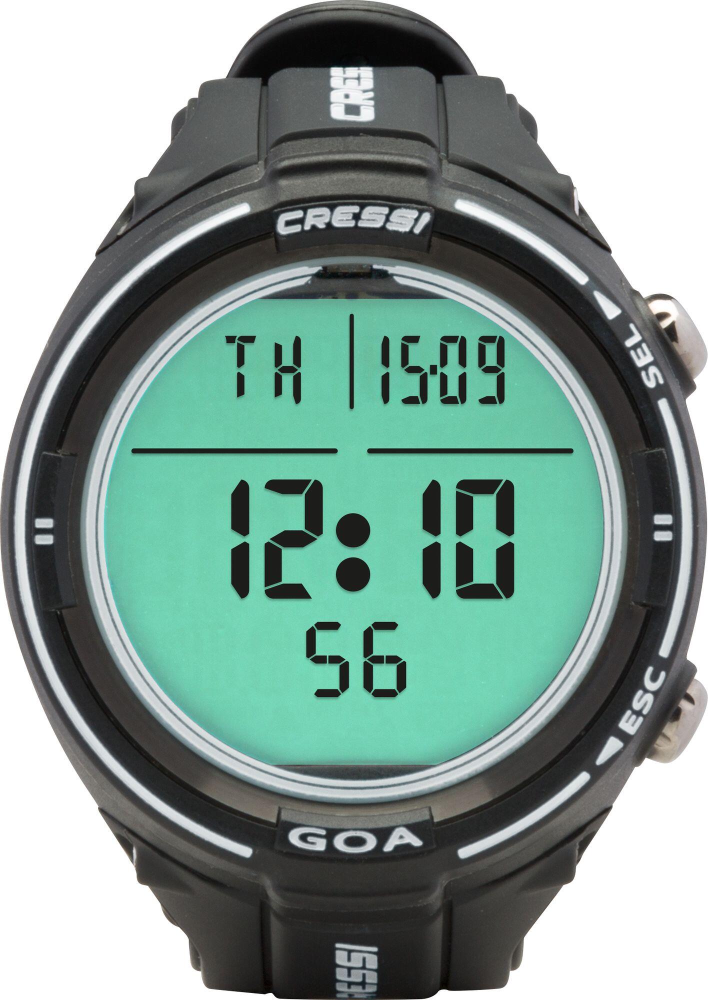 CRESSI GOA orologio/computer per immersioni Nero/Bianco
