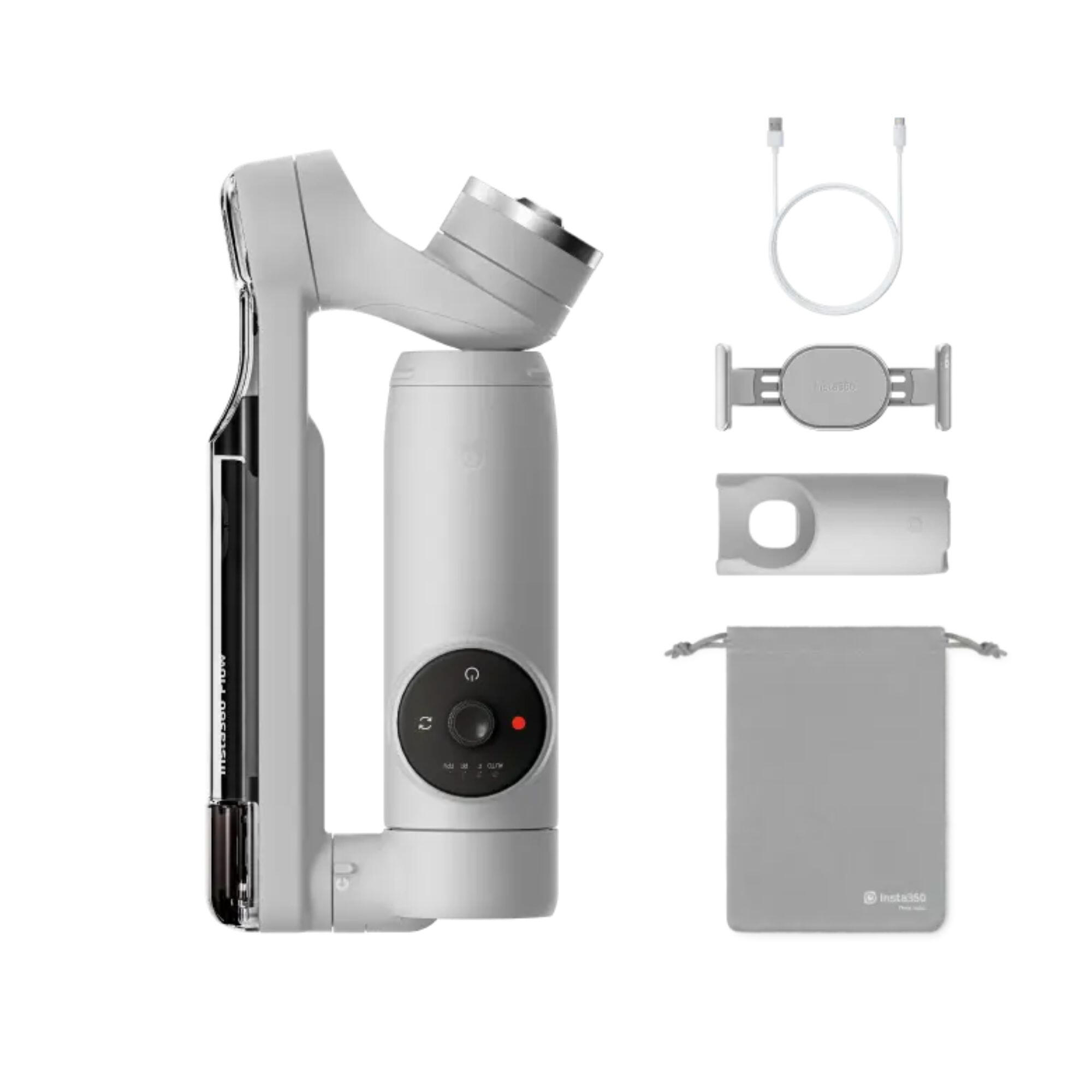 Insta360 Flow Standalone (Guimbal) Gris M12 6/7