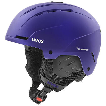 Uvex Skihelm Stance Purple Bash Matt