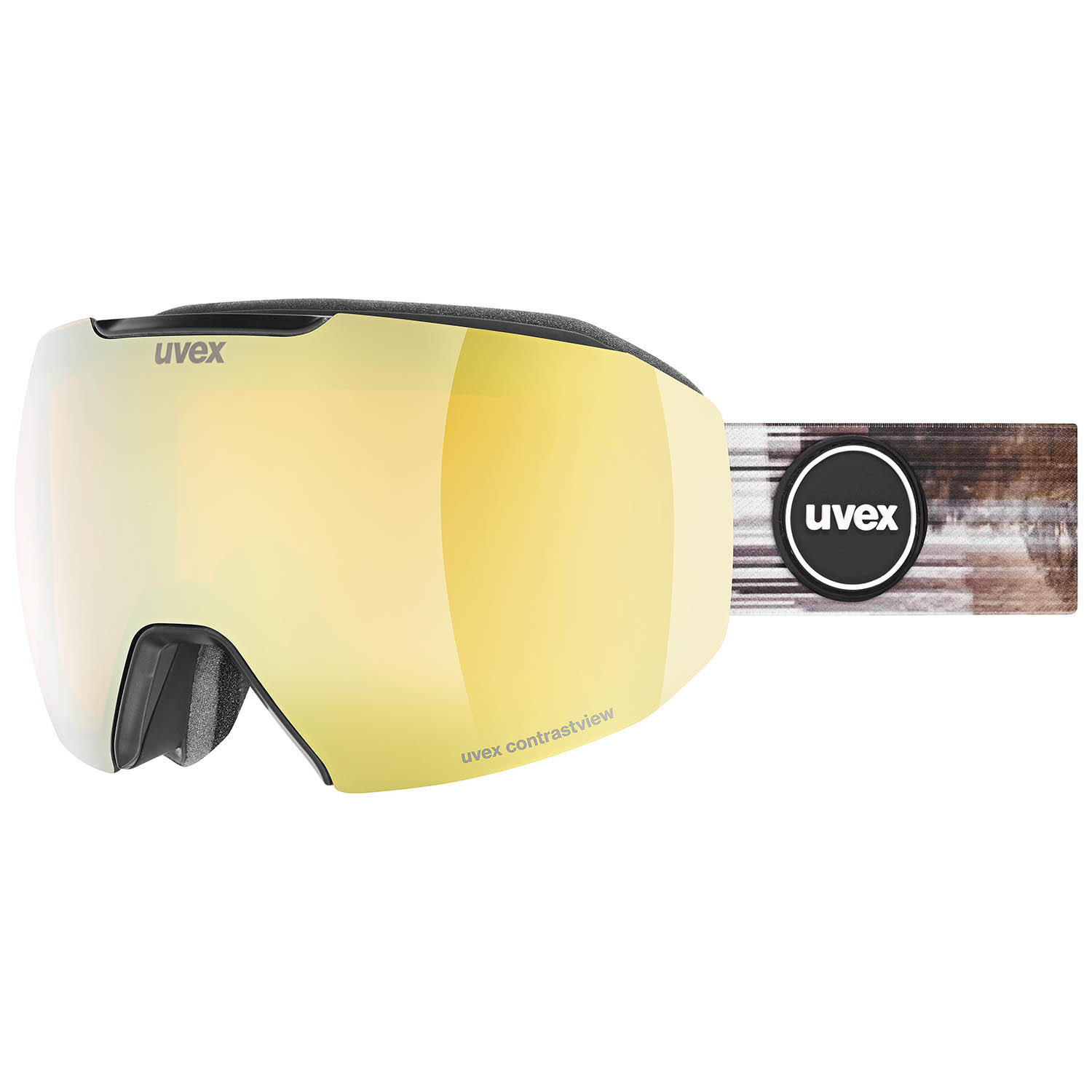 Uvex - Masque De Ski / Snow Epic Attract Black Mat Homme - Masque De Ski - Jaune - Taille Unique - Decathlon