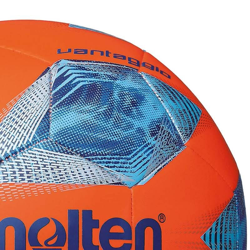 MOLTEN EUROPE F5A3550-OB Beachsoccer Ball Gr. 5 Orange/Blau/Silber 5/7