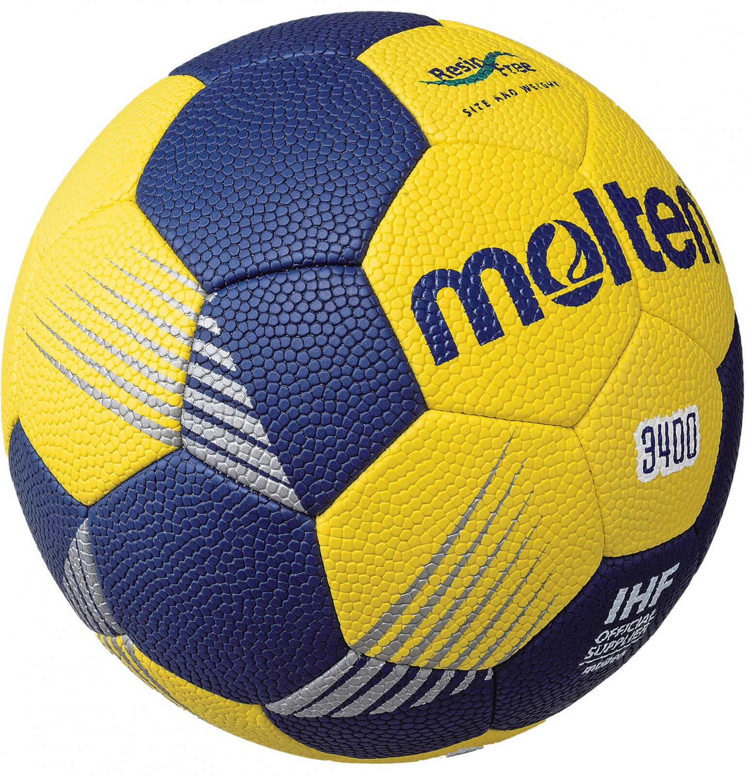 Handball HF3400-YN Größe 1 Handball Unisex Gelb-Blau 4/7