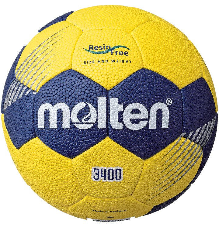 Handball HF3400-YN Größe 1 Handball Unisex Gelb-Blau 6/7