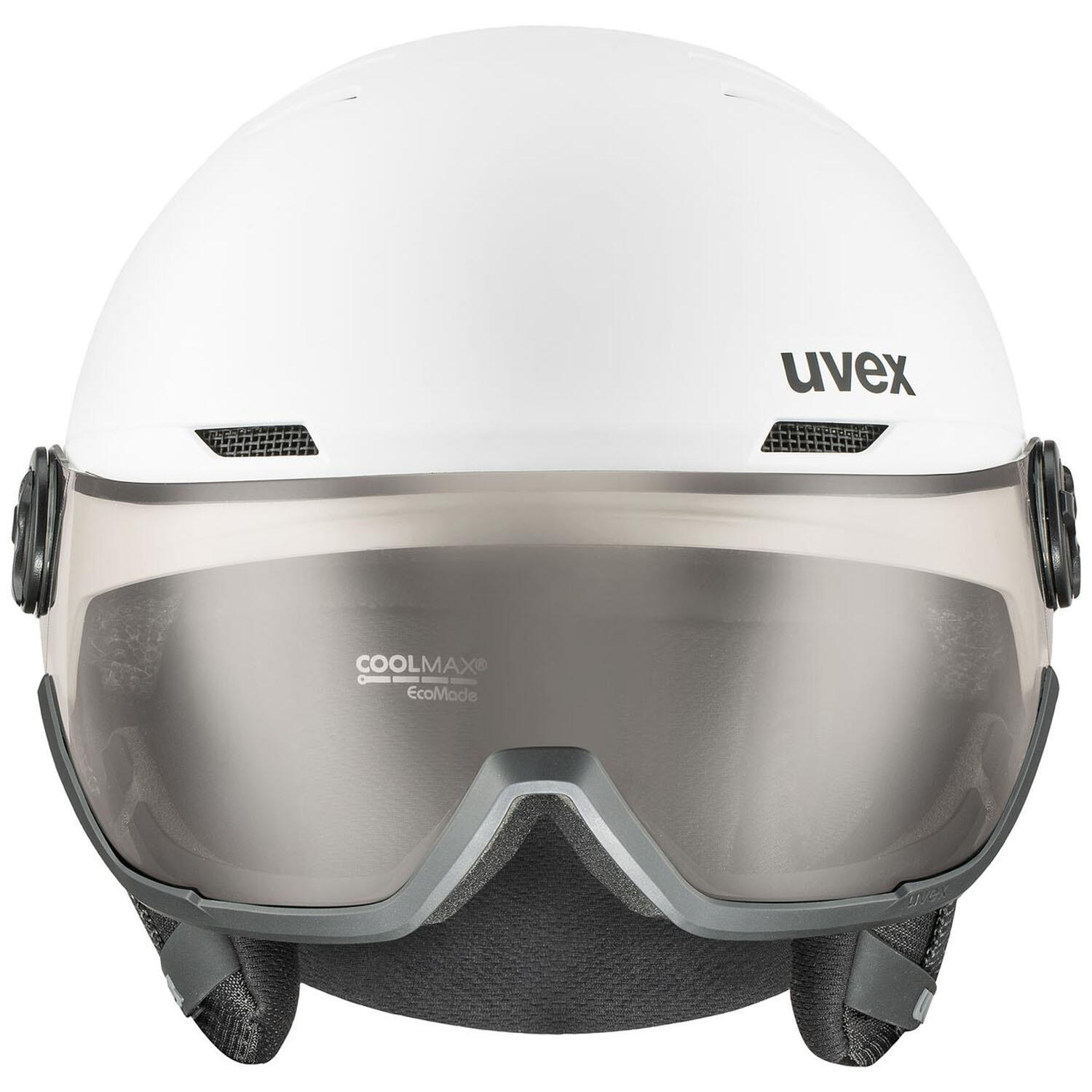 Casco De Ski / Snow Wanted Visor Pro V Blanco Mate Hombre 2/5