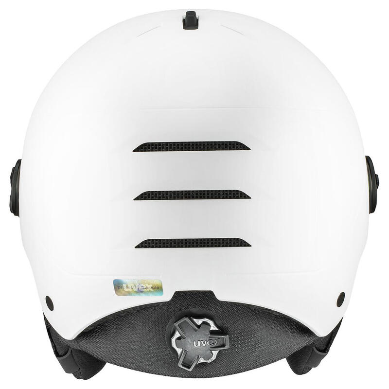 Casco De Ski / Snow Wanted Visor Pro V Blanco Mate Hombre