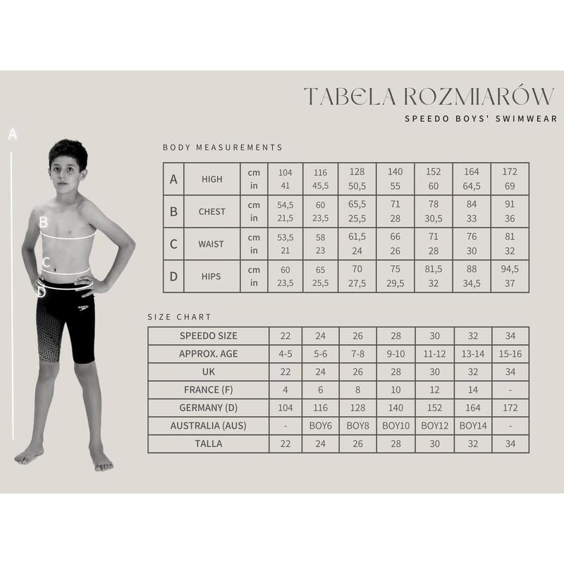 Kąpielówki spodenki kąpielowe chłopięce Speedo Panel