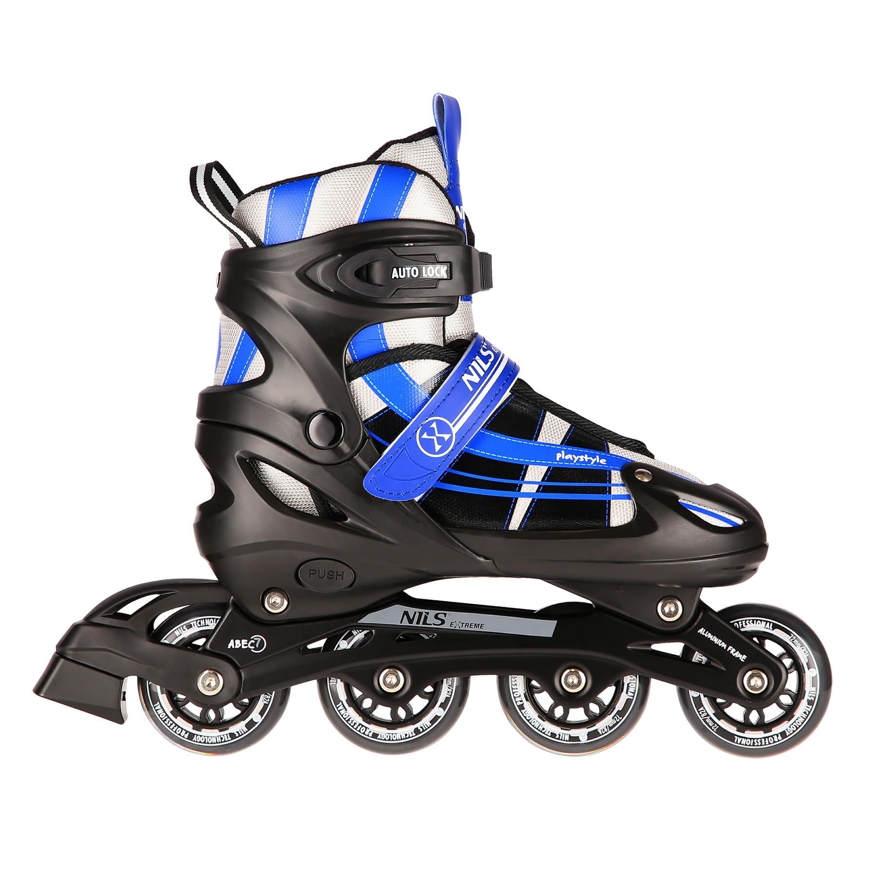 Nils Extreme NH18366A 2-in-1 inline skates met verwisselbare ijshockeyskid 6/7