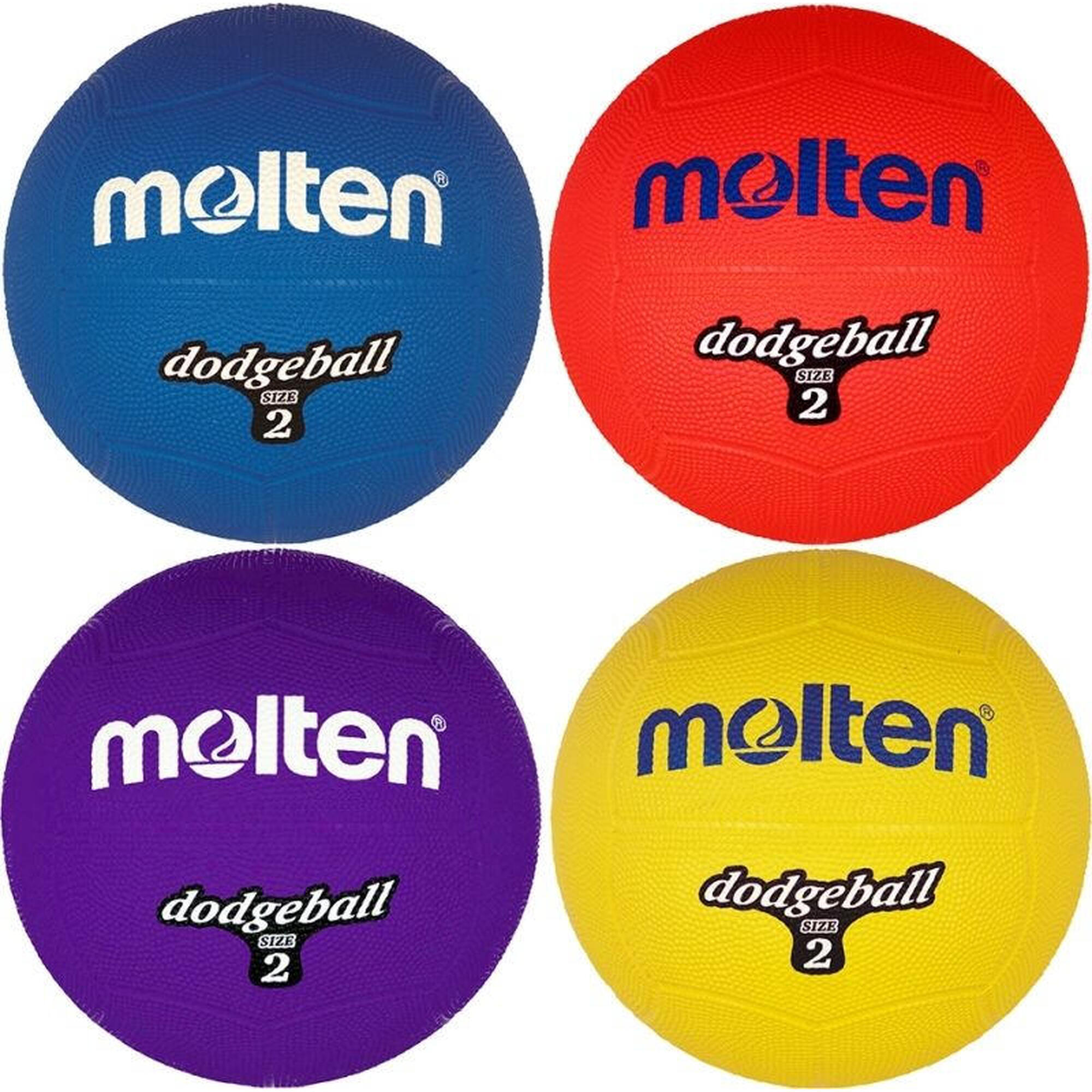 Minge dodgeball Molten ( ratele si vanatorii ), culoare galbena