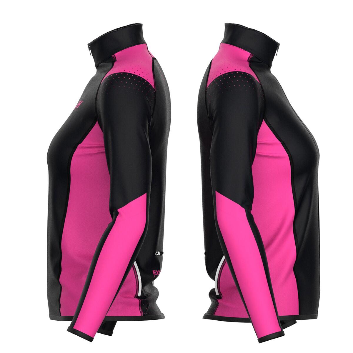 Sweat de running zippé en polyester pour femme EXTREME HOBBY MOOD 3/6