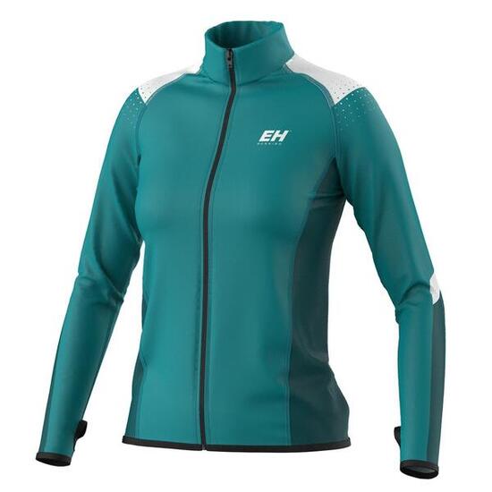 Felpa da running da donna con zip EXTREME HOBBY MOOD