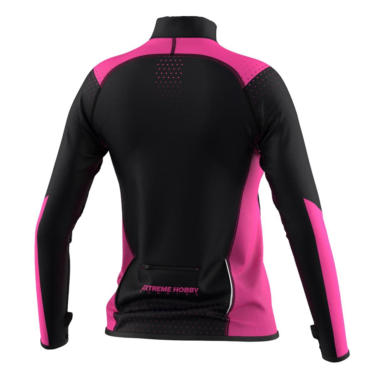 Sweat de running zippé en polyester pour femme EXTREME HOBBY MOOD 2/6