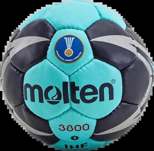 Pachet 6 mingi handbal Molten H3X3800, mărime 3, aprobat IHF +geantă transport 5/7