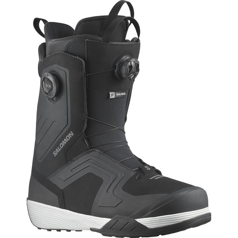 Snowboardschoenen Dialogue Dual Boa Black/black/white Heren