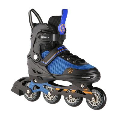 Nils extreme nh18188 a 2-in-1 inline skates met verwisselbare ijshockeyskid