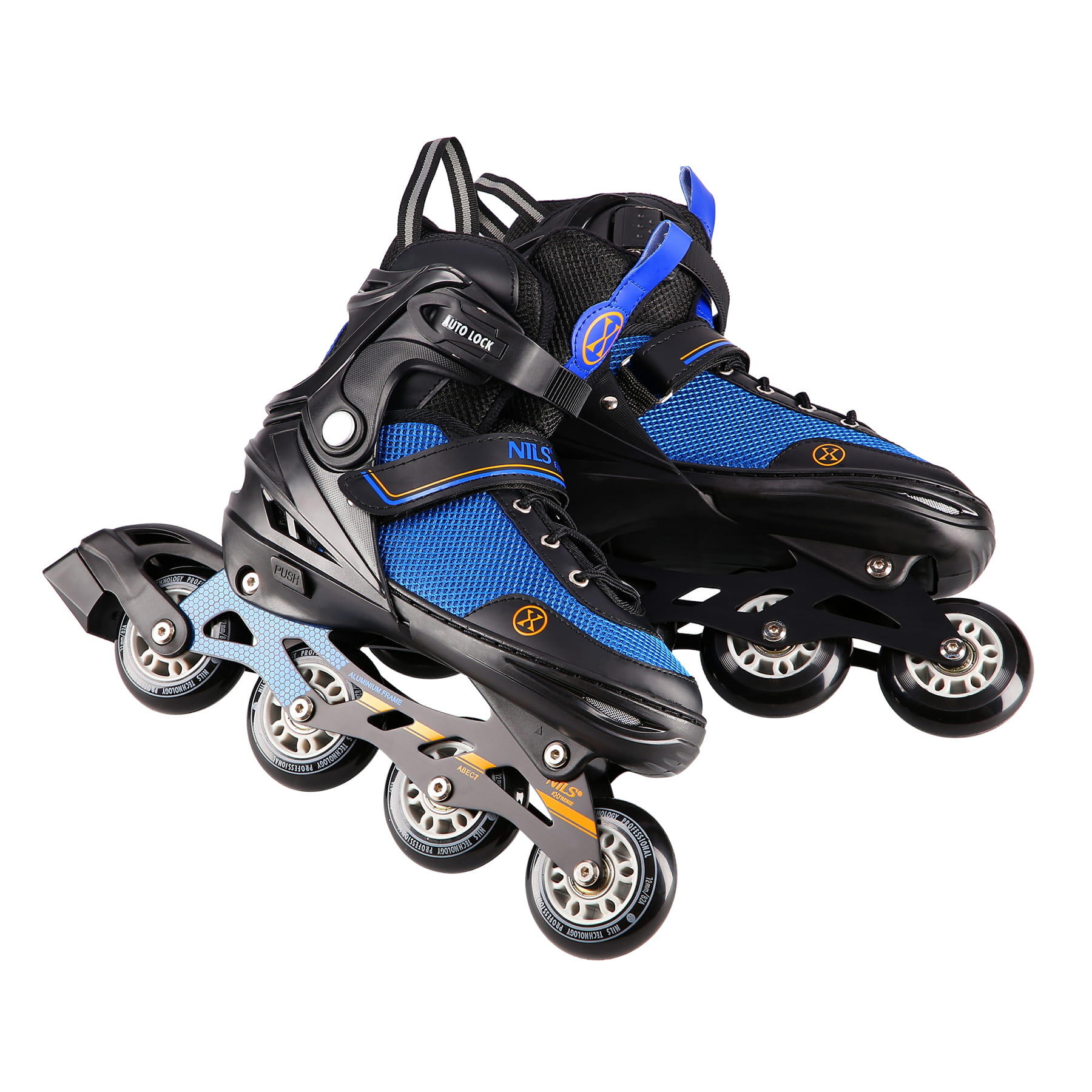 Inline Skates Met Verwisselbare Ijshockeyskid Nils Extreme Nh18188 A 2-In-1 4/7