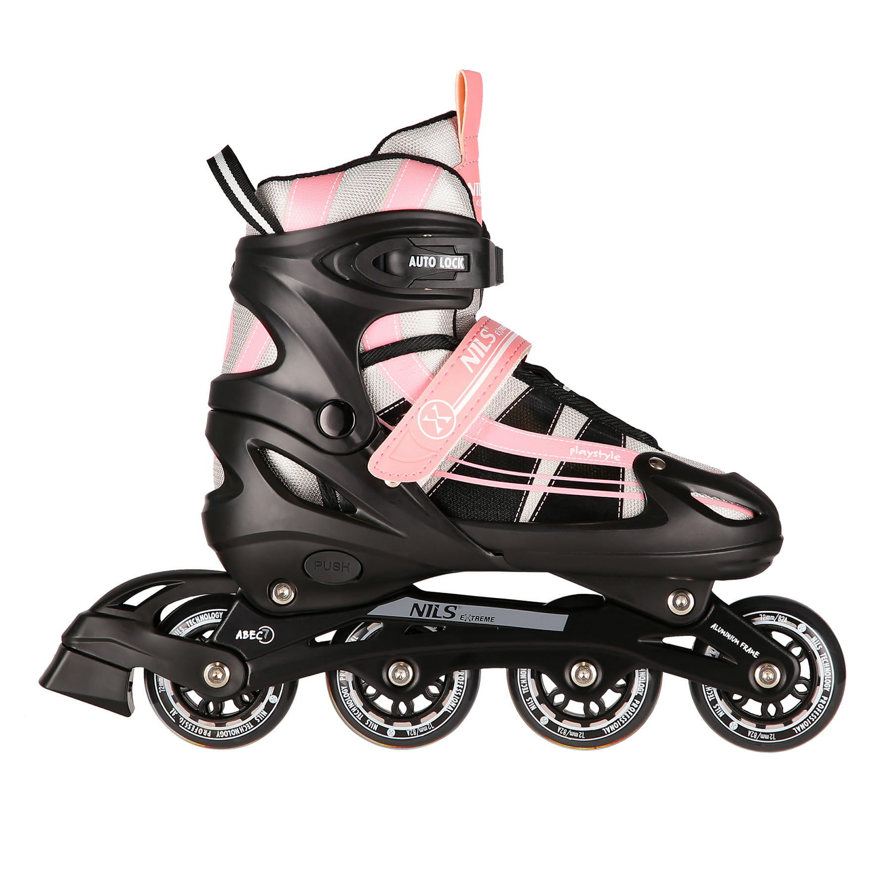 Schaatsen met verwisselbare ijshockeyschaats 2in1 NH18366A Nils Extreme 6/8