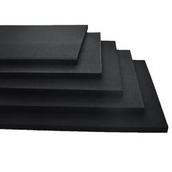 Suelo de gimnasio. Loseta de caucho(C1) Pack 10. 1x1x40mm (Negro)