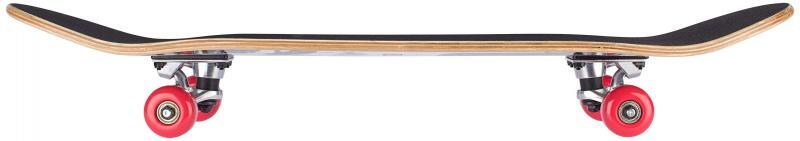 Skateboard street natives 79 cm blank zwart 3/4