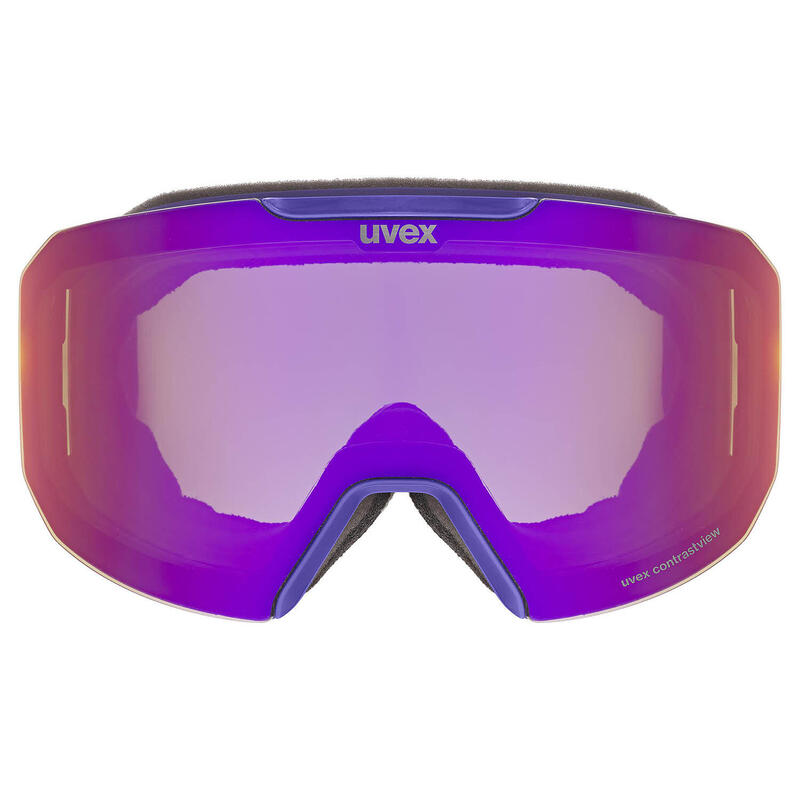 Masque De Ski / Snow Evidnt Attract Purple Bash Mat Homme