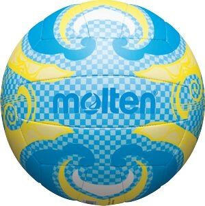 Minge volei plaja Molten V5B1502-C albastru cu galben