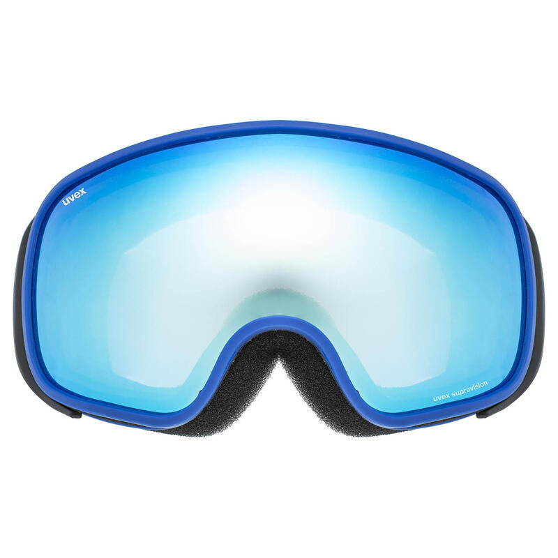 Gogle narciarskie snowboardowe dziecięce Uvex scribble FM sferyczne na okulary