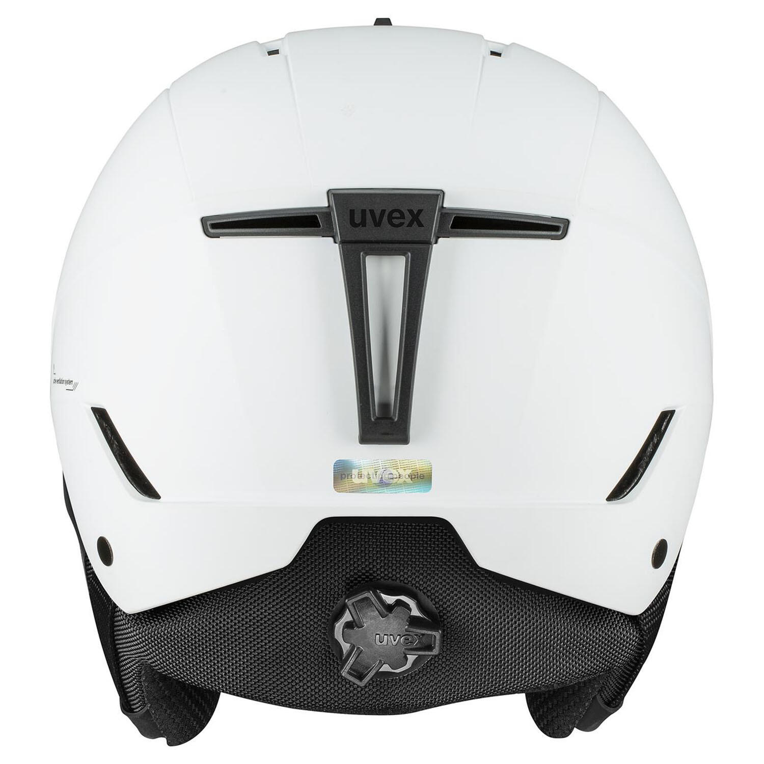 Kask narciarski Uvex Stance White Mat 2024 3/4