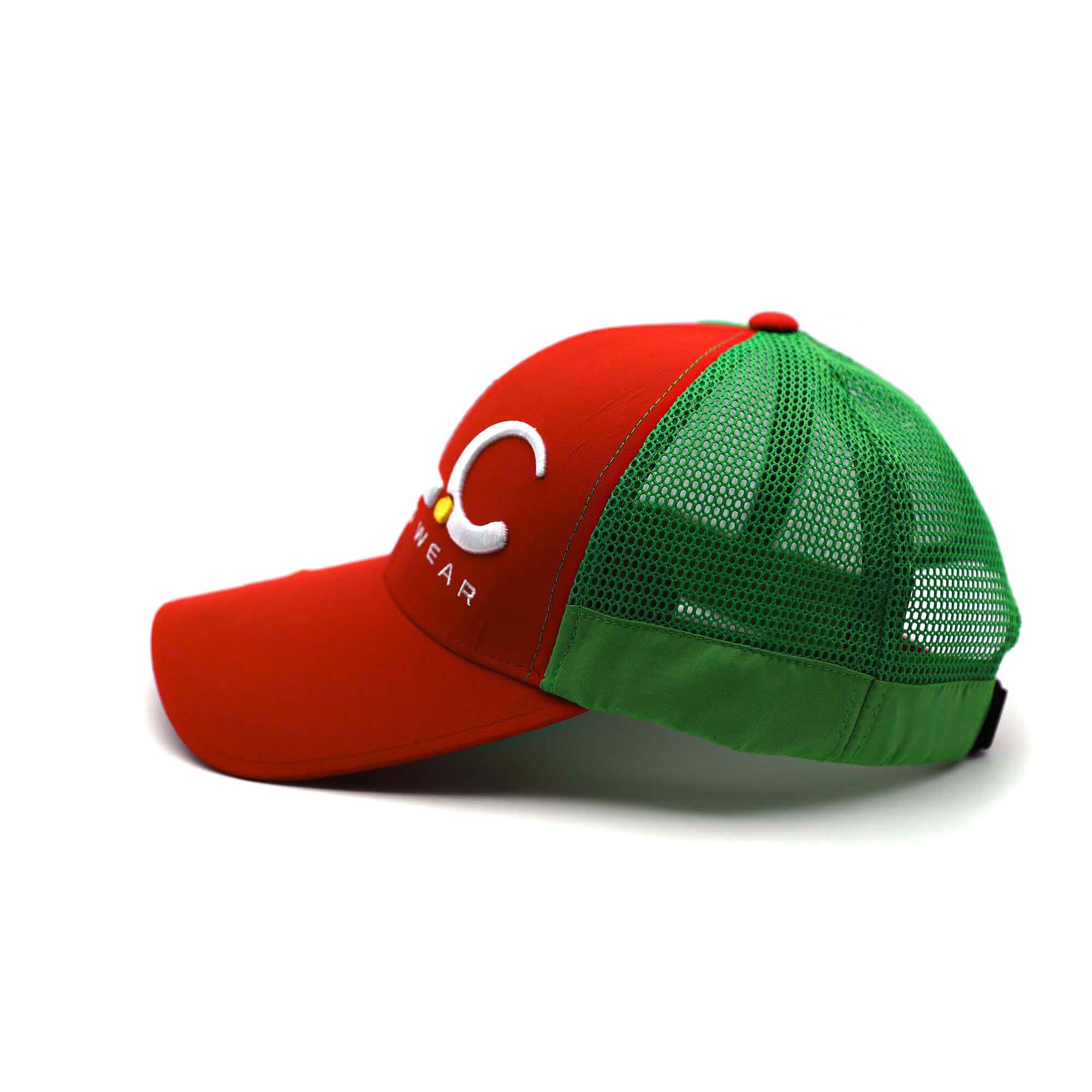 Gorra JLC Fishing Wear Visera Curvada Rejilla Adulto Bandera Marruecos 4/5