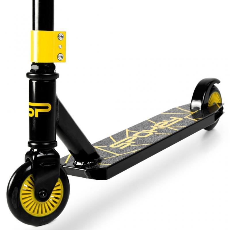 Trotinetă Spokey Revert, negru/galben, uni