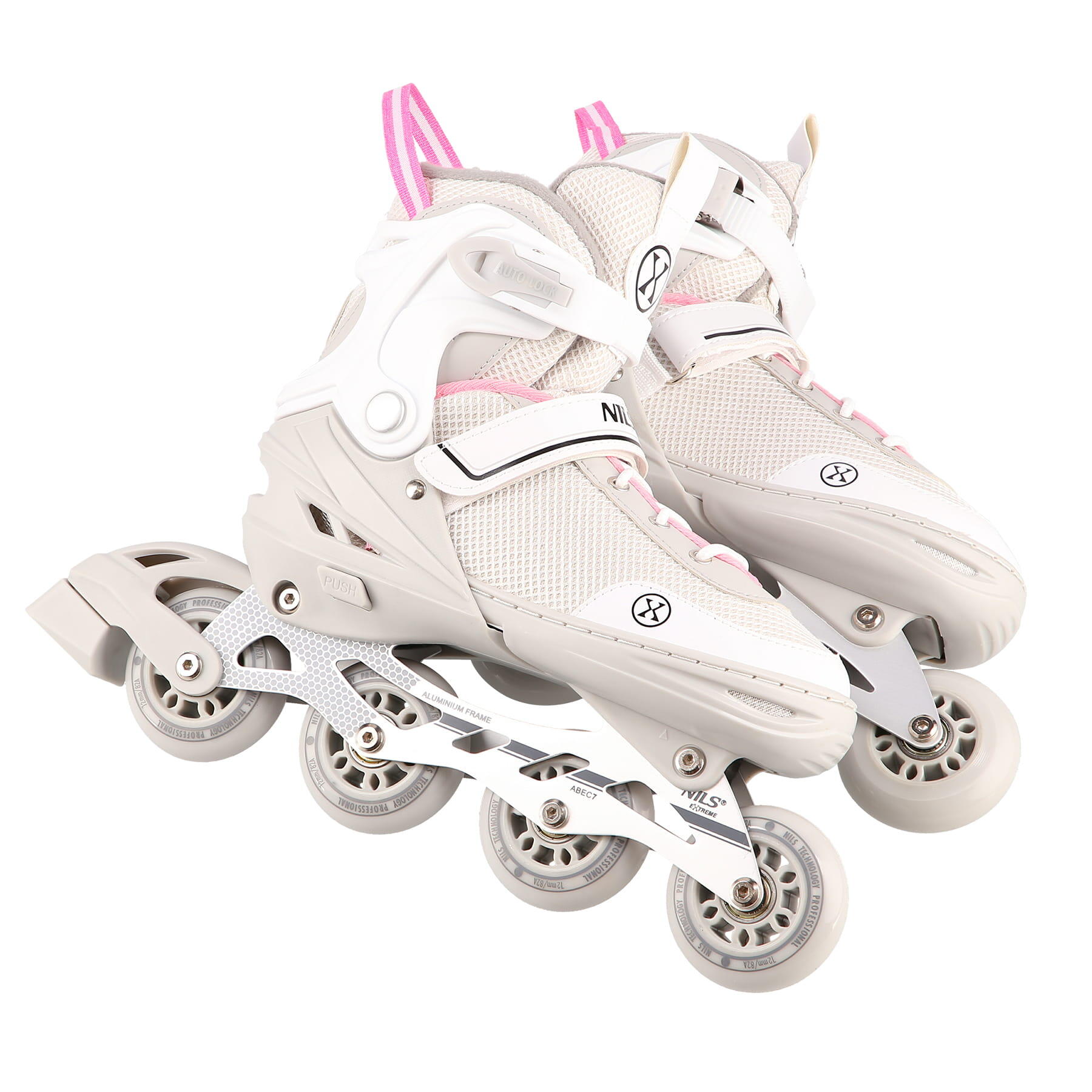Inline skates met verwisselbare ijshockeyskid Nils Extreme NH18188 A 2-in-1 4/7