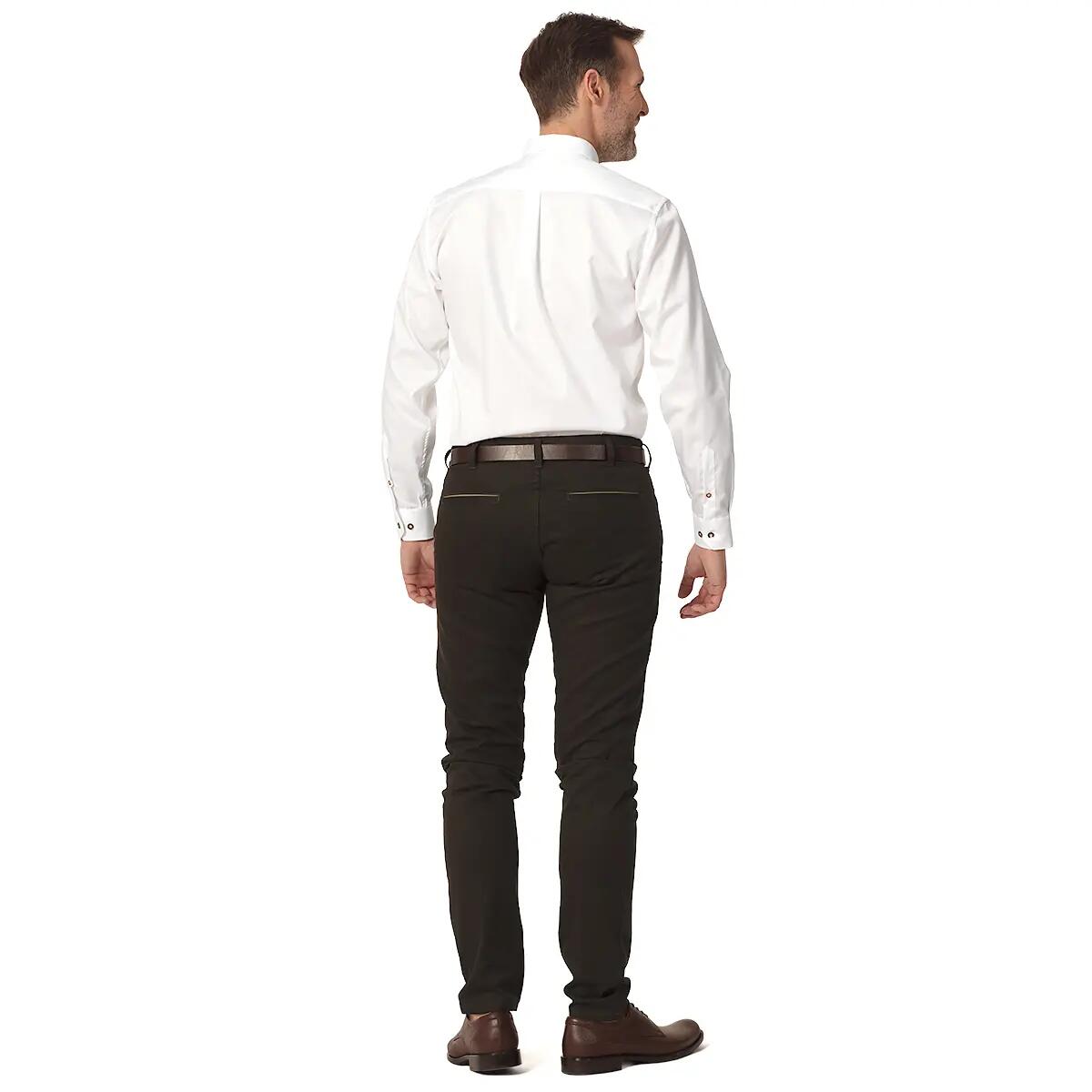 Herren Jagd-Hemd Tagart Koziołek SLIM aus hochwertige Baumwolle 4/5