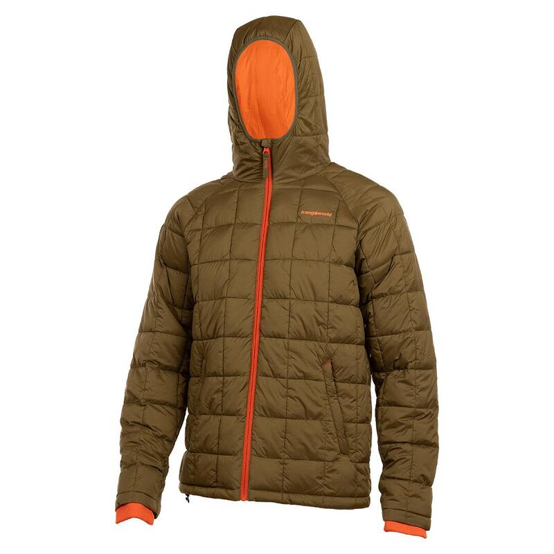 Chaqueta acolchada para Hombre Trangoworld Clisson Marrón/Naranja