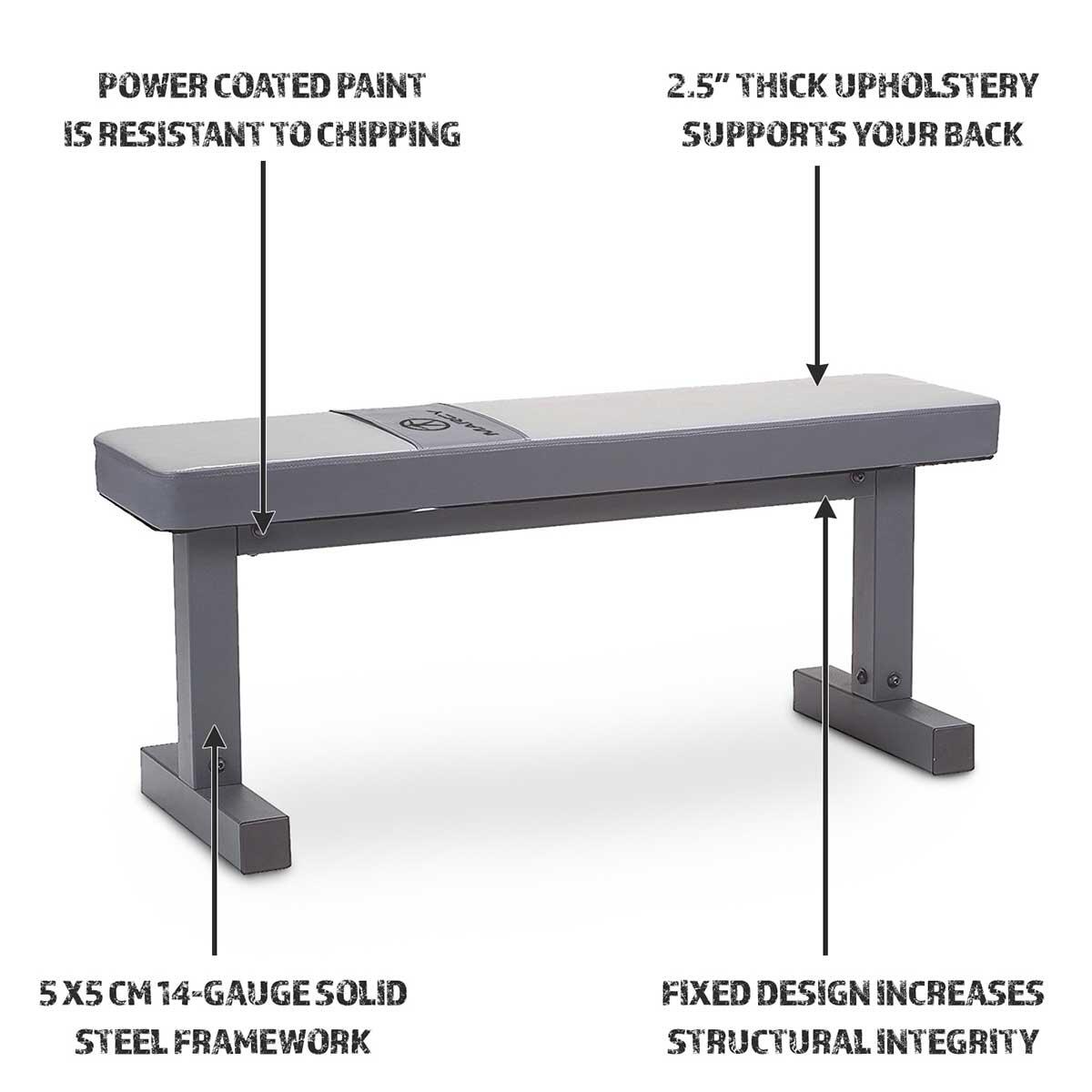 MARCY JD2.1 FLAT WEIGHT BENCH 2/7