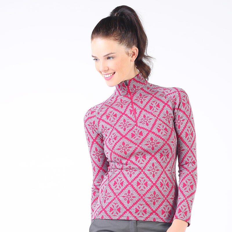 Bluza narciarska damska Woolona Venus termoaktywna 100% Merino