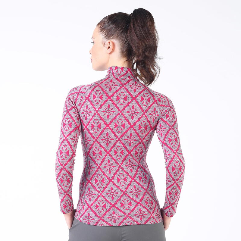 Bluza narciarska damska Woolona Venus termoaktywna 100% Merino