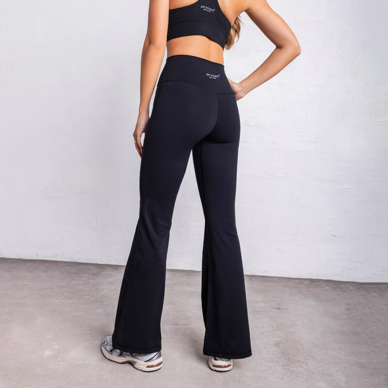 Leggings Mallas Flare Soft Touch - Negro